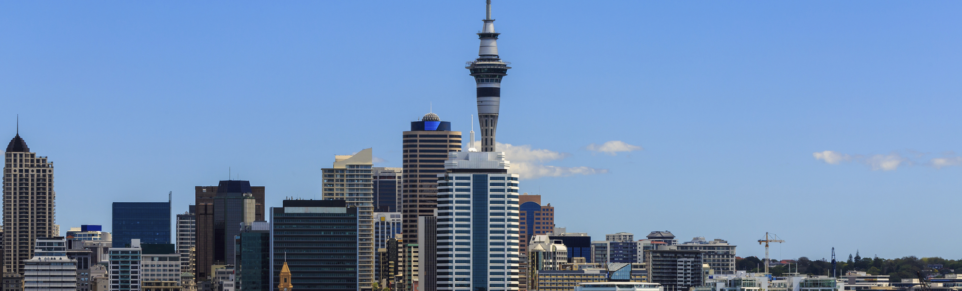 Skyline von Auckland, Neuseeland
