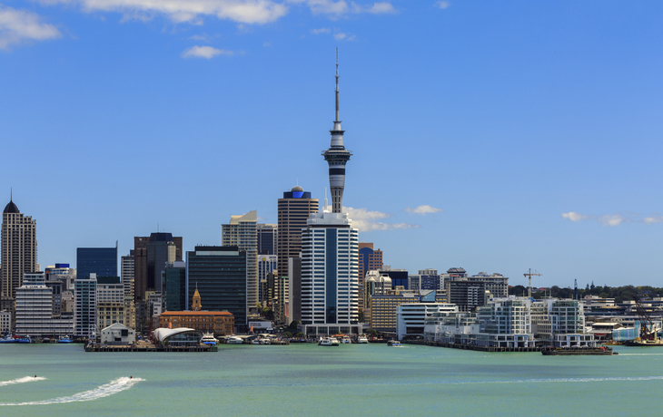 Skyline von Auckland, Neuseeland