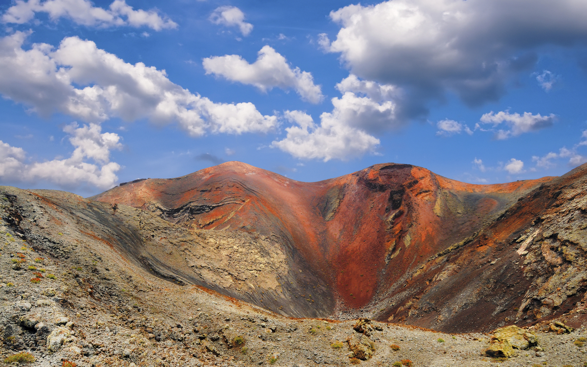 Der Timanfaya Nationalpark auf Lanzarote, Kanarische Inseln