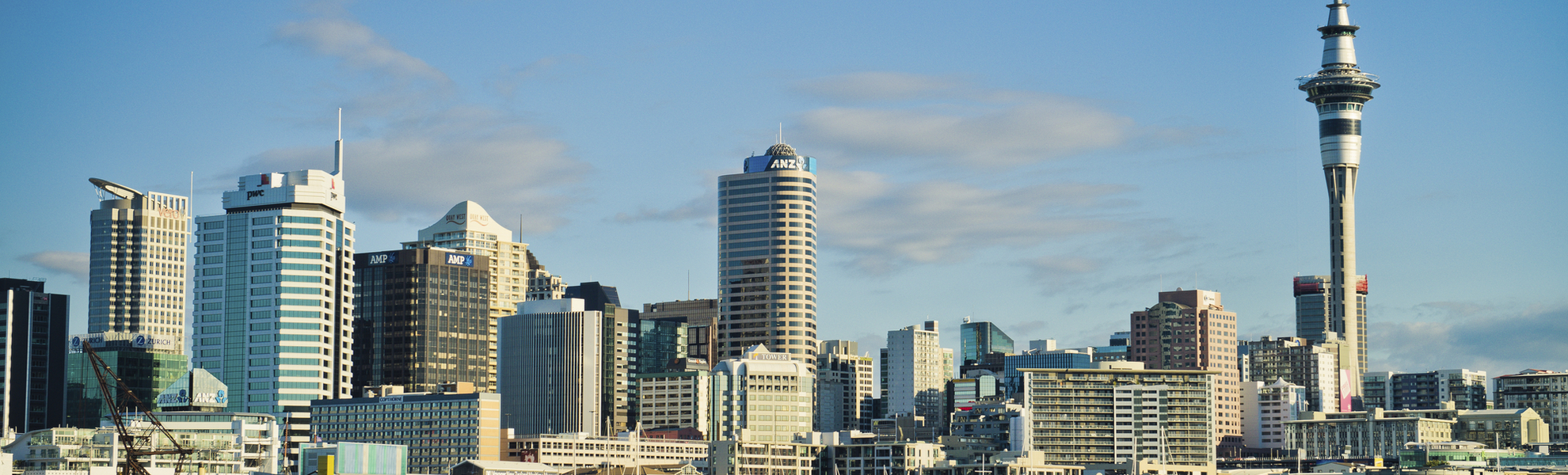Die Skyline von Auckland, Neuseeland