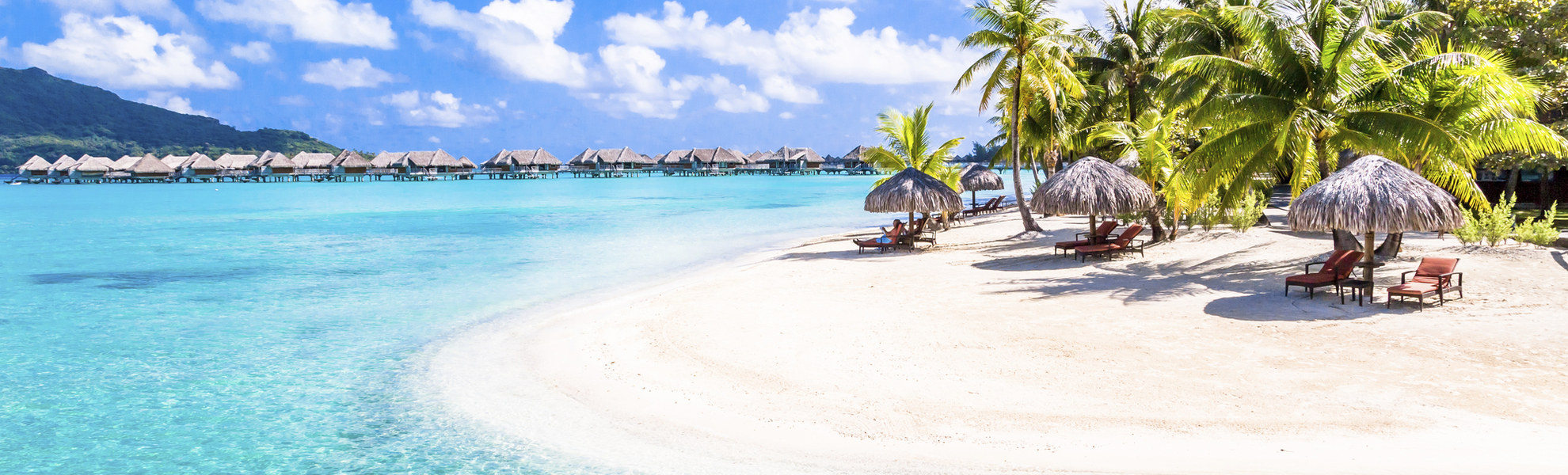 Moorea Strand, Französich Polynesien