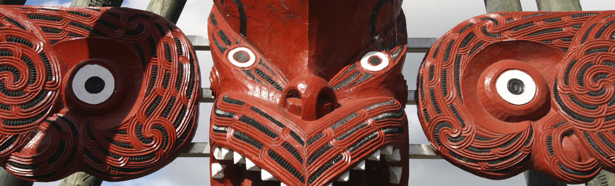 Maori Kunst in Rotorua, Neuseeland