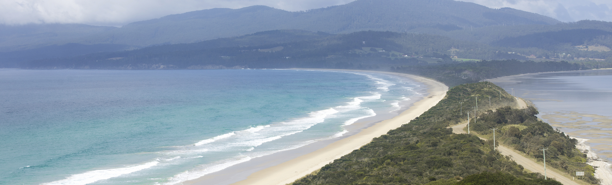 Panorama von der Insel 