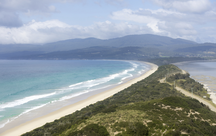 Panorama von der Insel 