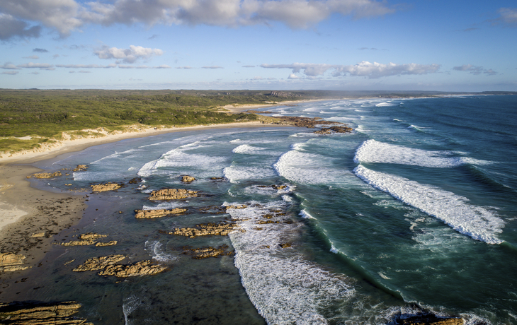 Tasmanische Küste in Australien
