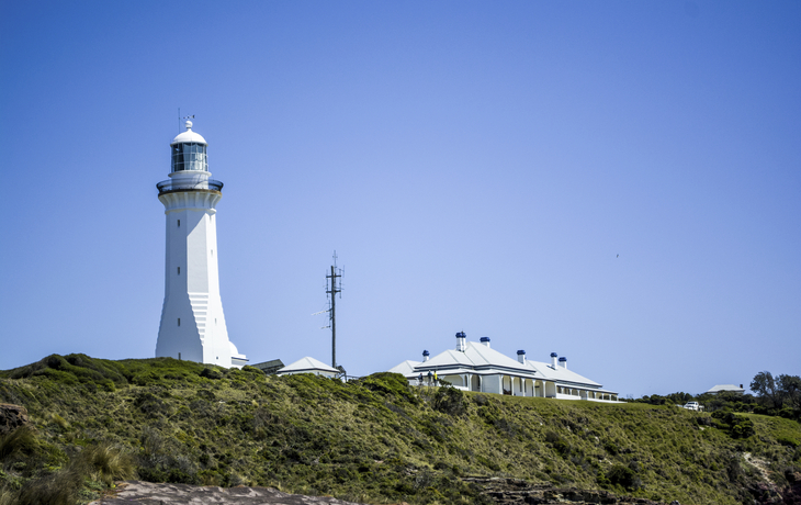 Leuchtturm im Ben Boyd Nationalpark in Eden, Australien