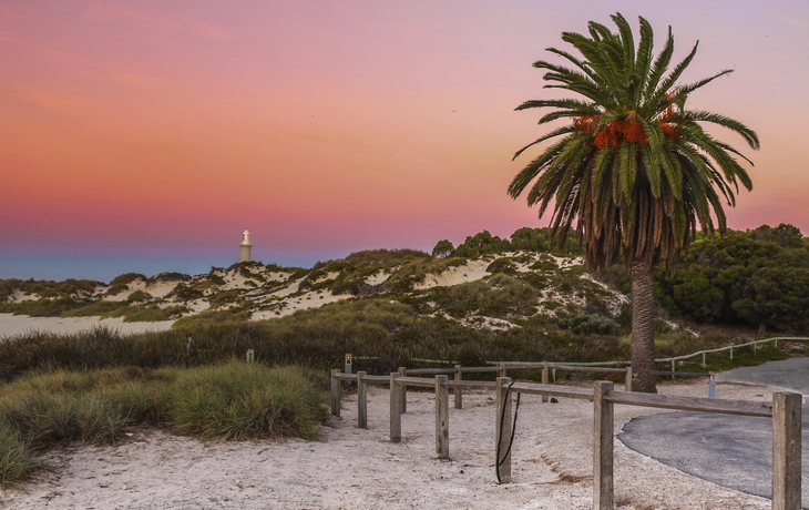 Sonnenuntergang auf Rottnest Island, Australien