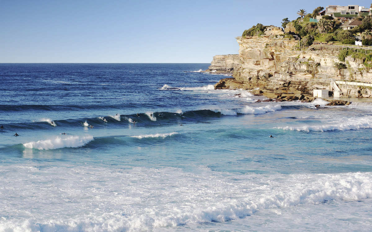Bronte Beach in Sydney, Australien