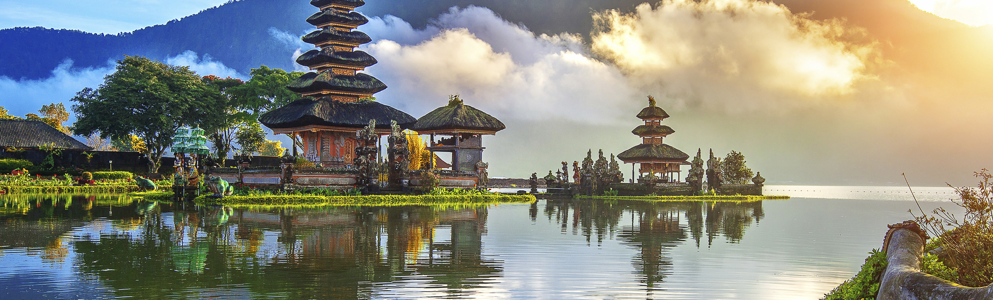 Ulun Danu Bratan Tempel, Indonesien