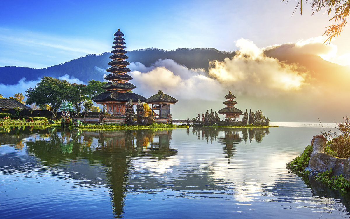 Ulun Danu Bratan Tempel, Indonesien