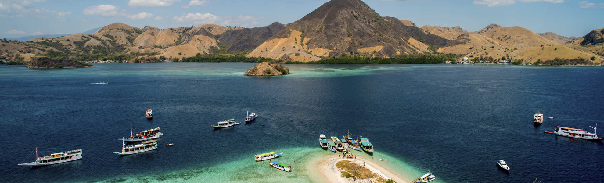 Kueste von Komodo, Indonesien