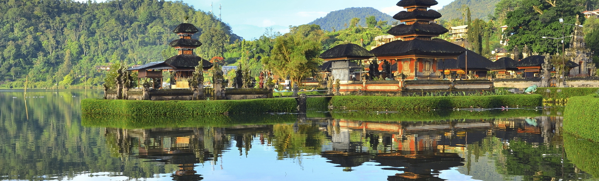 Pura Ulun Danu Tempel auf Bali, Indonesien
