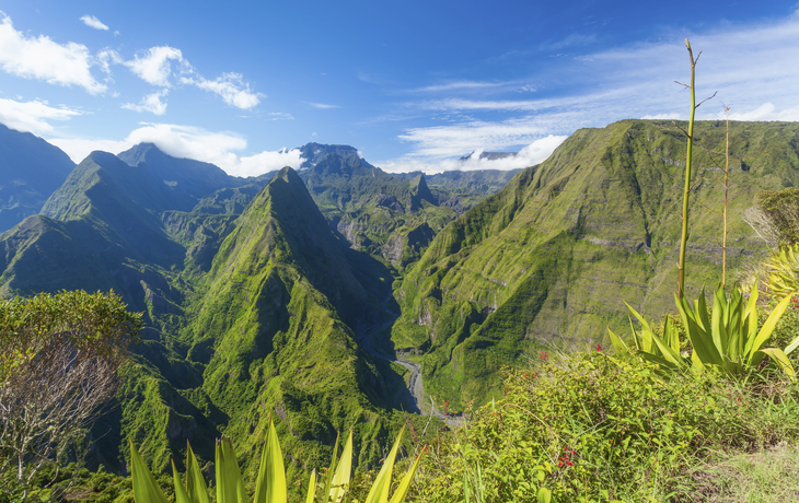 Gebirgslandschaft von La Reunion