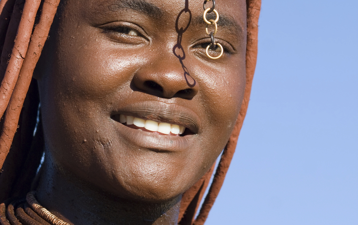 Himba-Frau in Namibia
