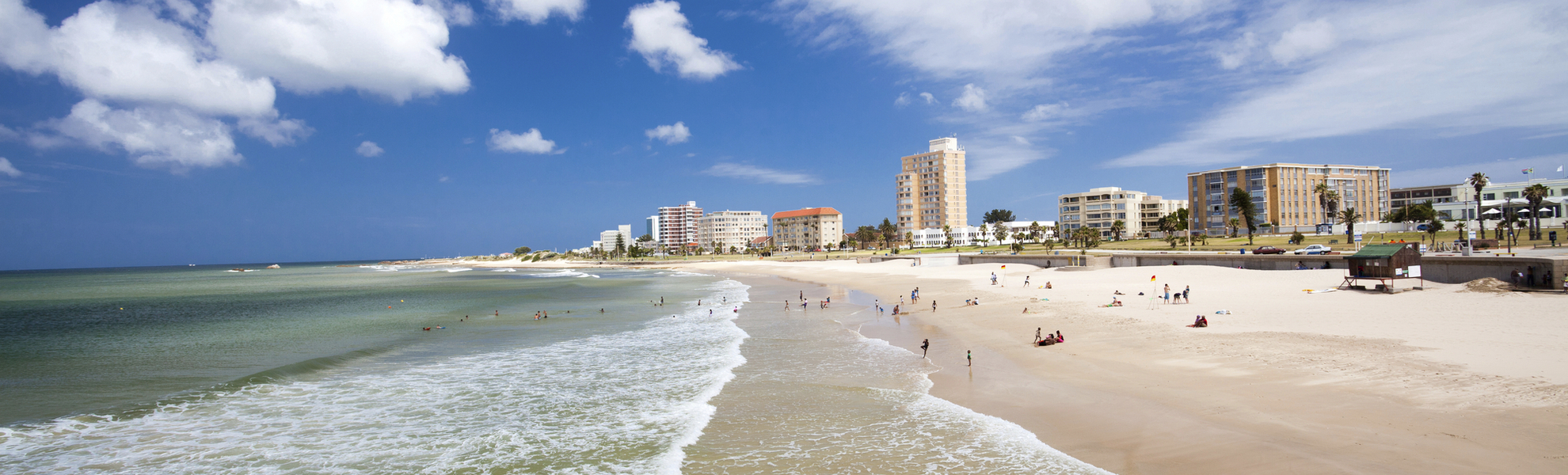 Hobie Strand von Port Elizabeth, Südafrika