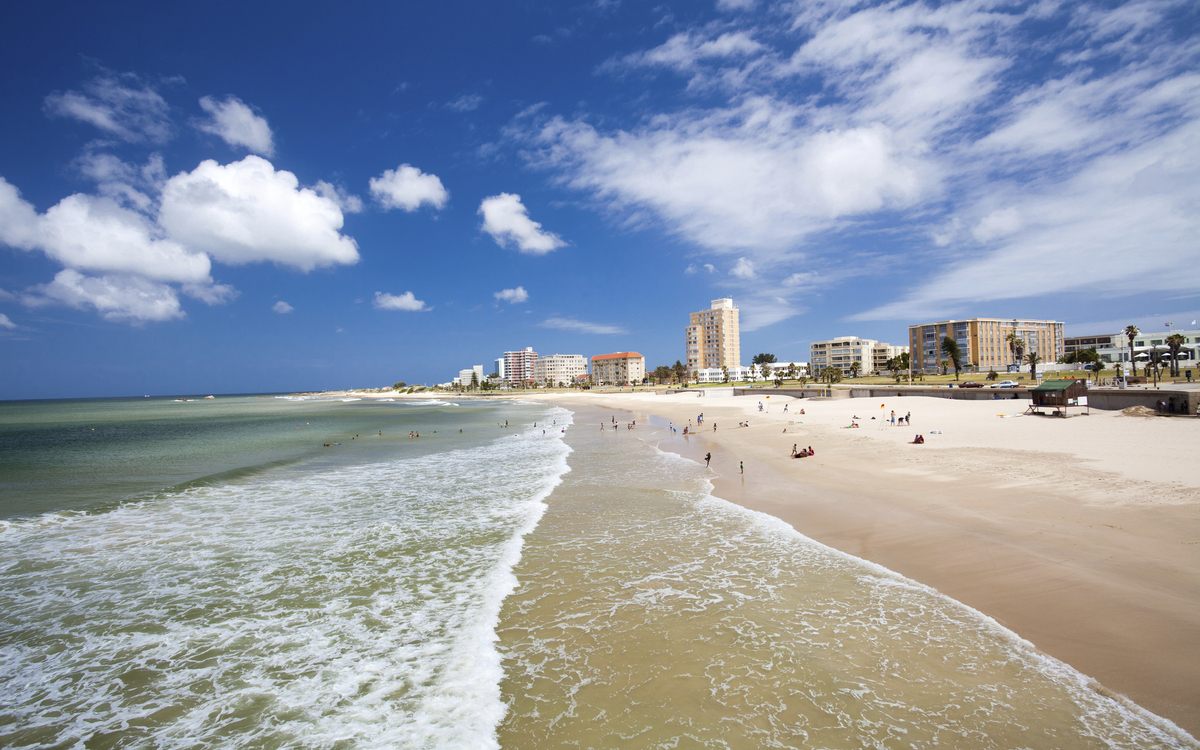Hobie Strand von Port Elizabeth, Südafrika