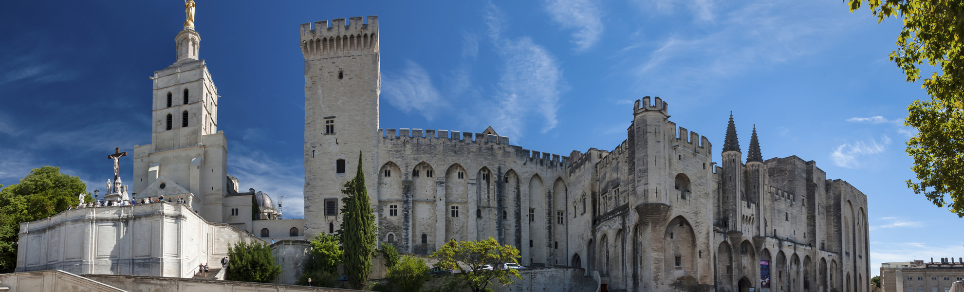 Palast in Avignon, Frankreich
