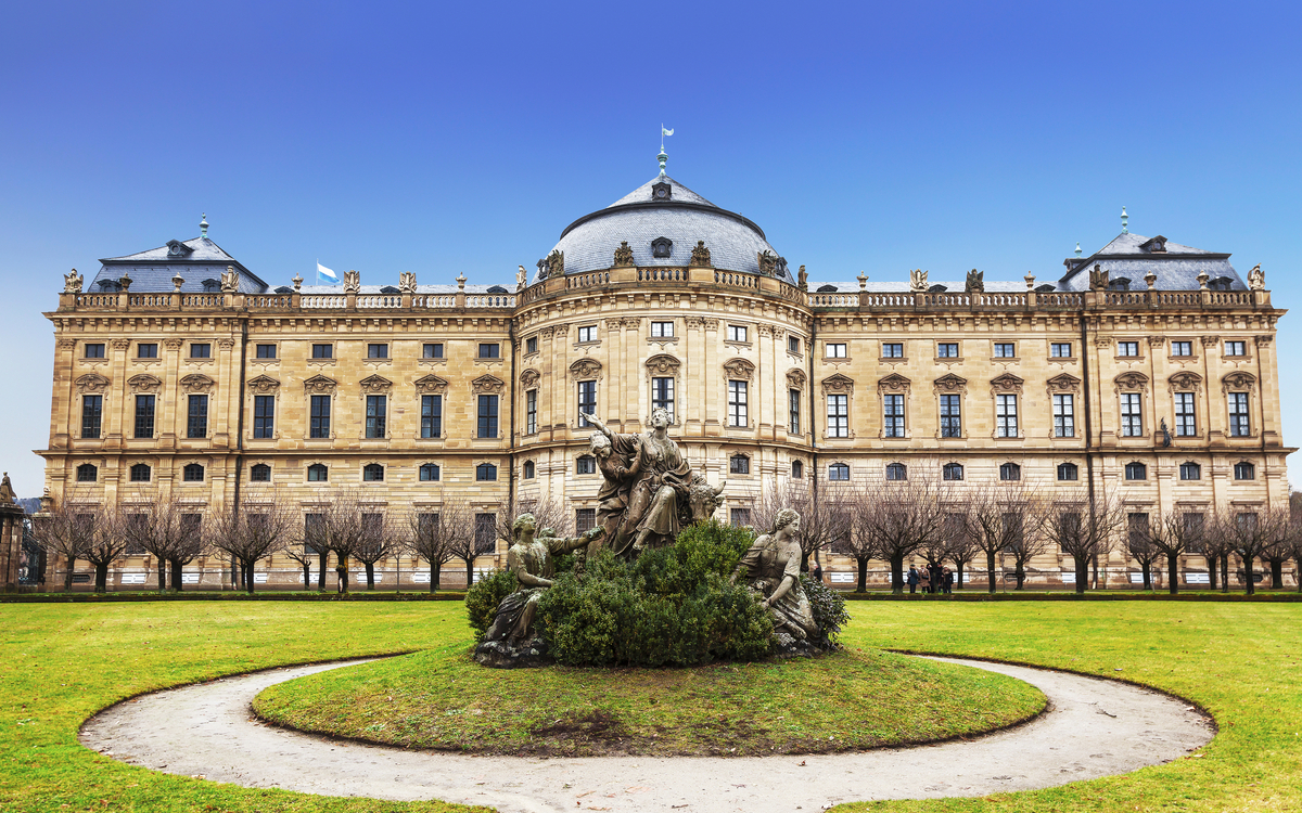 Residenz in Wuerzburg, Deutschland