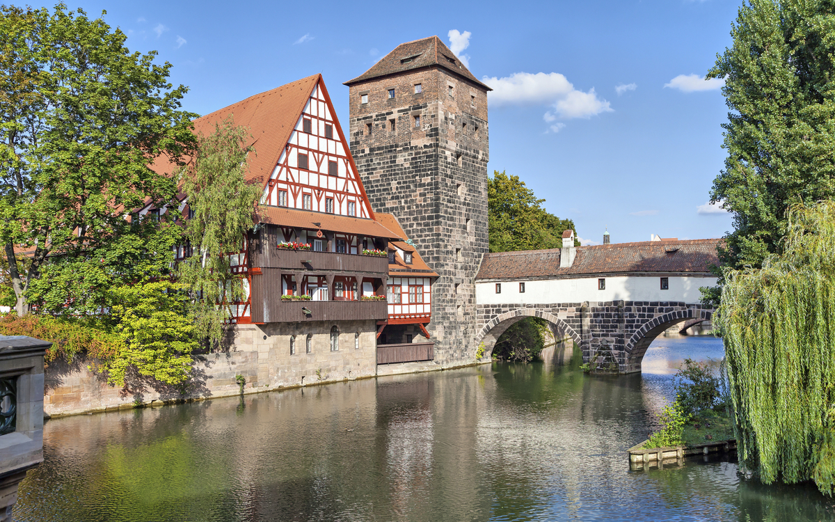 Der Henkerturm in Nuernberg, Deutschland