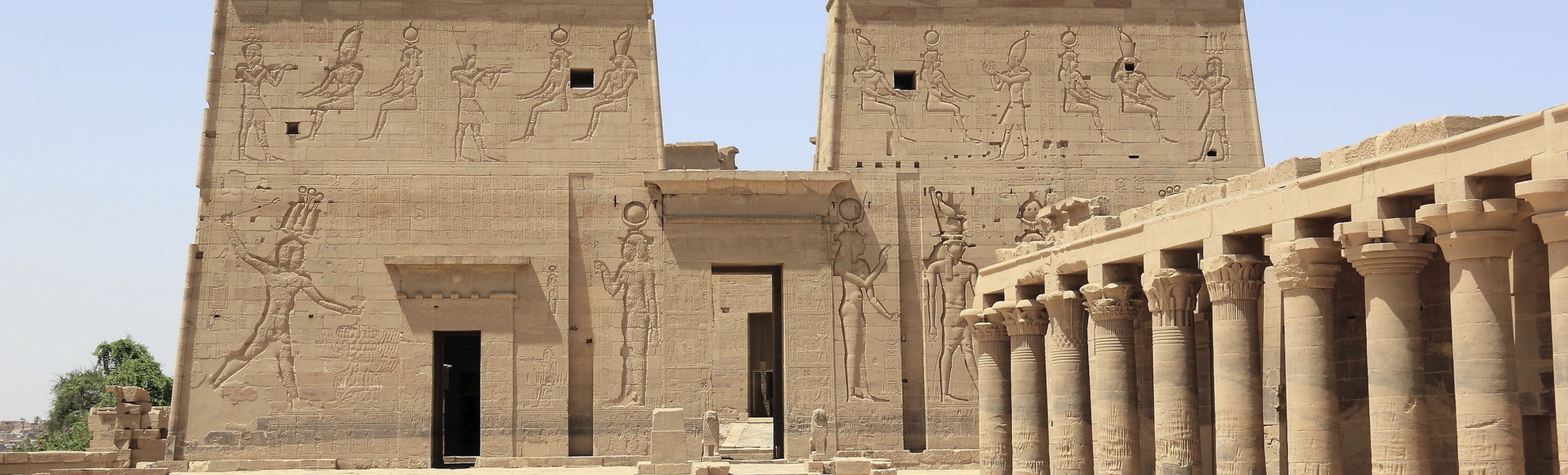 Tempel von Philae auf der Insel Agilkia in Ägypten