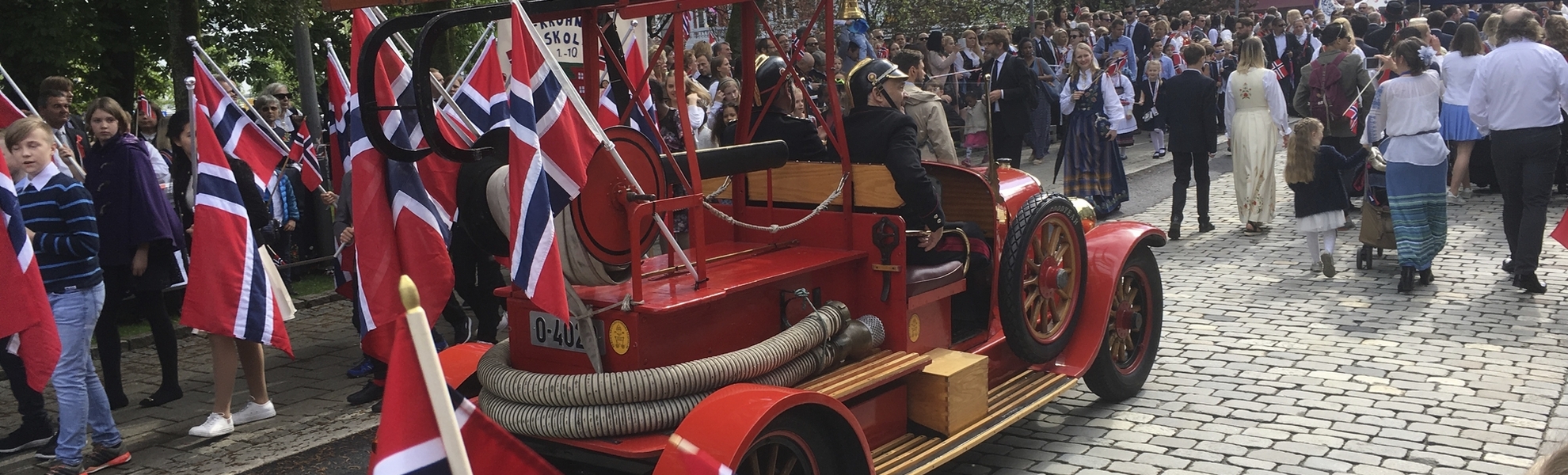 Stadtfest in Bergen, Norwegen