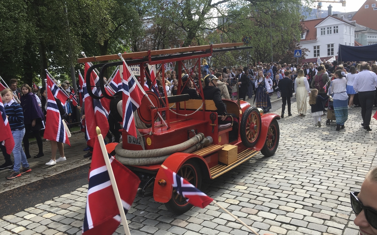 Stadtfest in Bergen, Norwegen