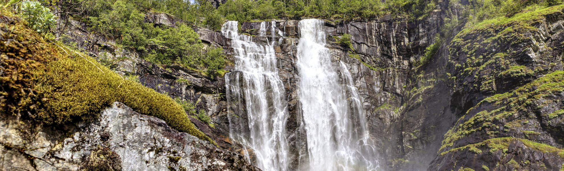 Wasserfall in Ulvik