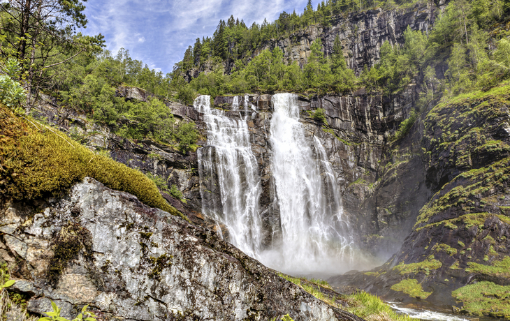 Wasserfall in Ulvik