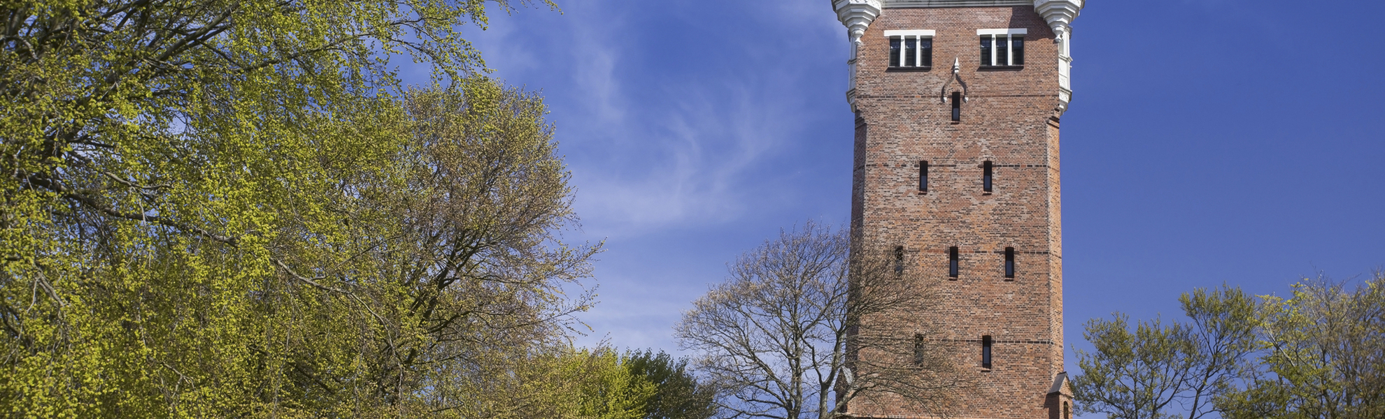 Wasserturm in Esbjerg, Daenemark