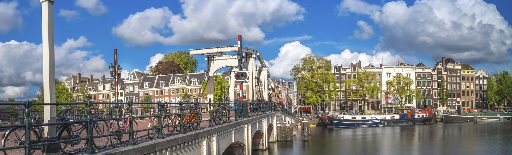 Magere Brücke in Amsterdam, Niederlande