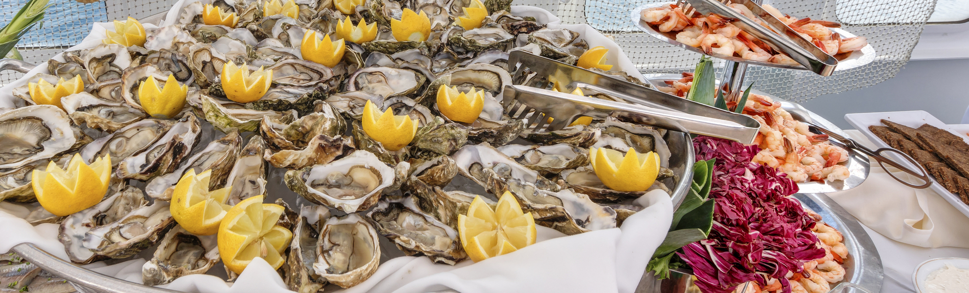 Maritimes Buffet auf der MS Deutschland