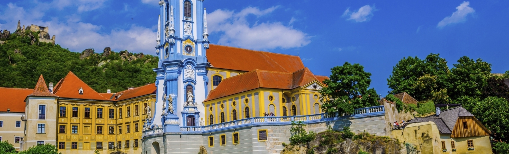 Burg in Duerstein, Oesterreich