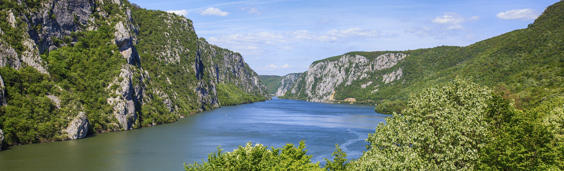 Das eiserne Tor an der Donau, Rumänien