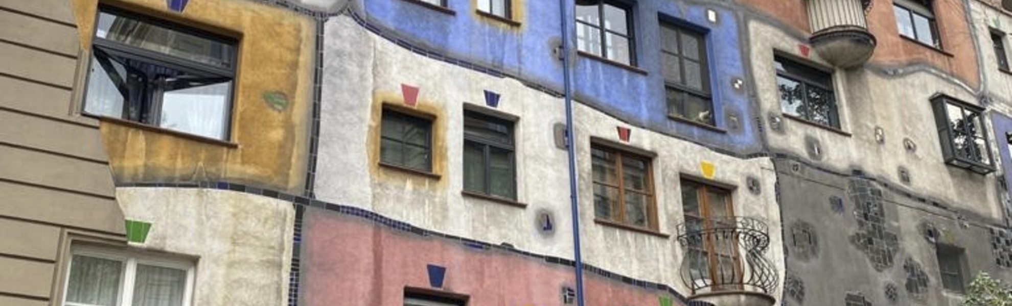 Hundertwasserhaus in Wien, Österreich