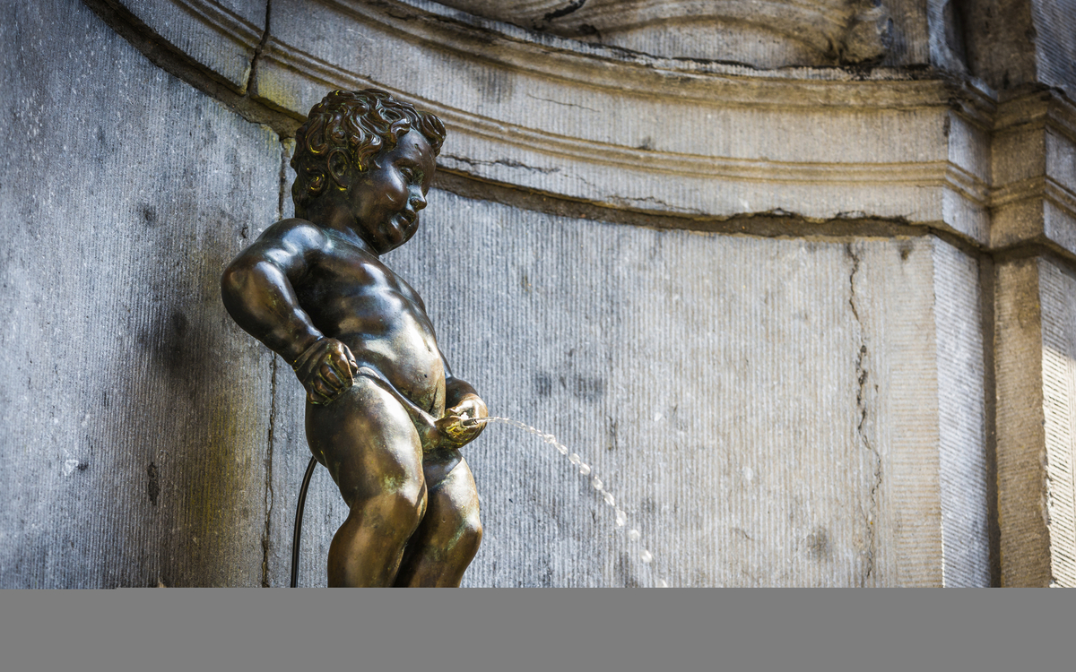 Ein Wahrzeichen Belgiens, das 