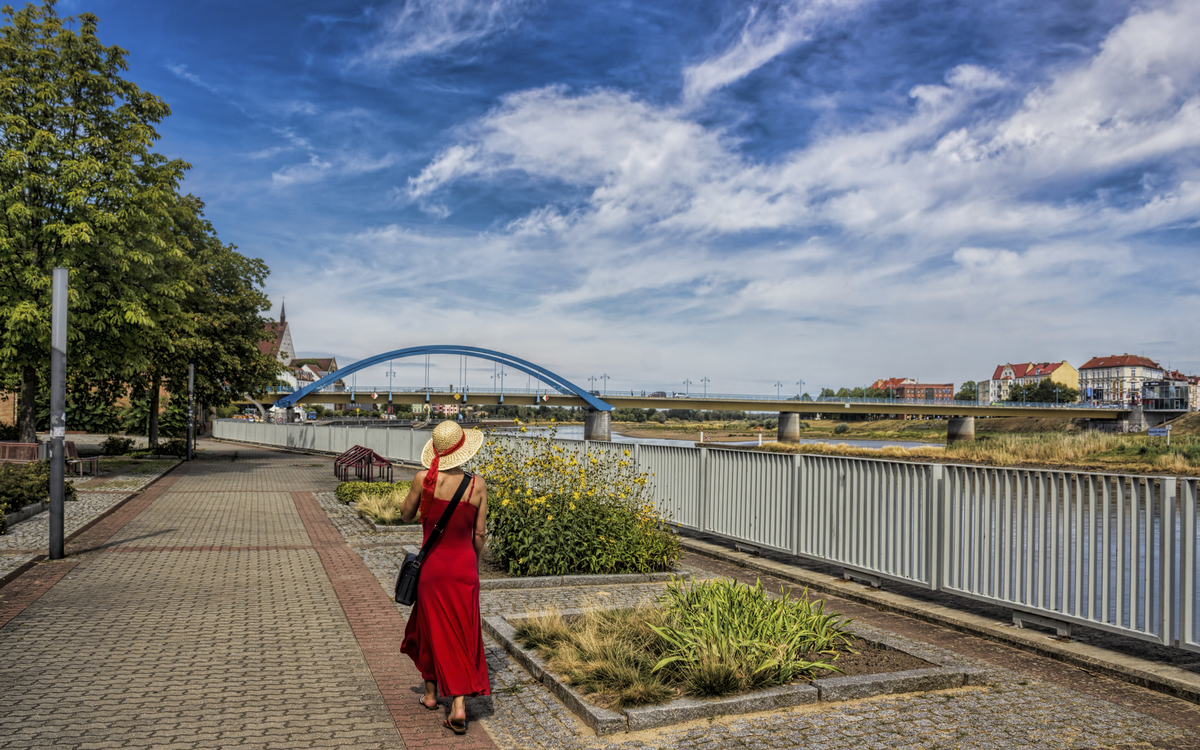 Promenade in Frankfurt am Main