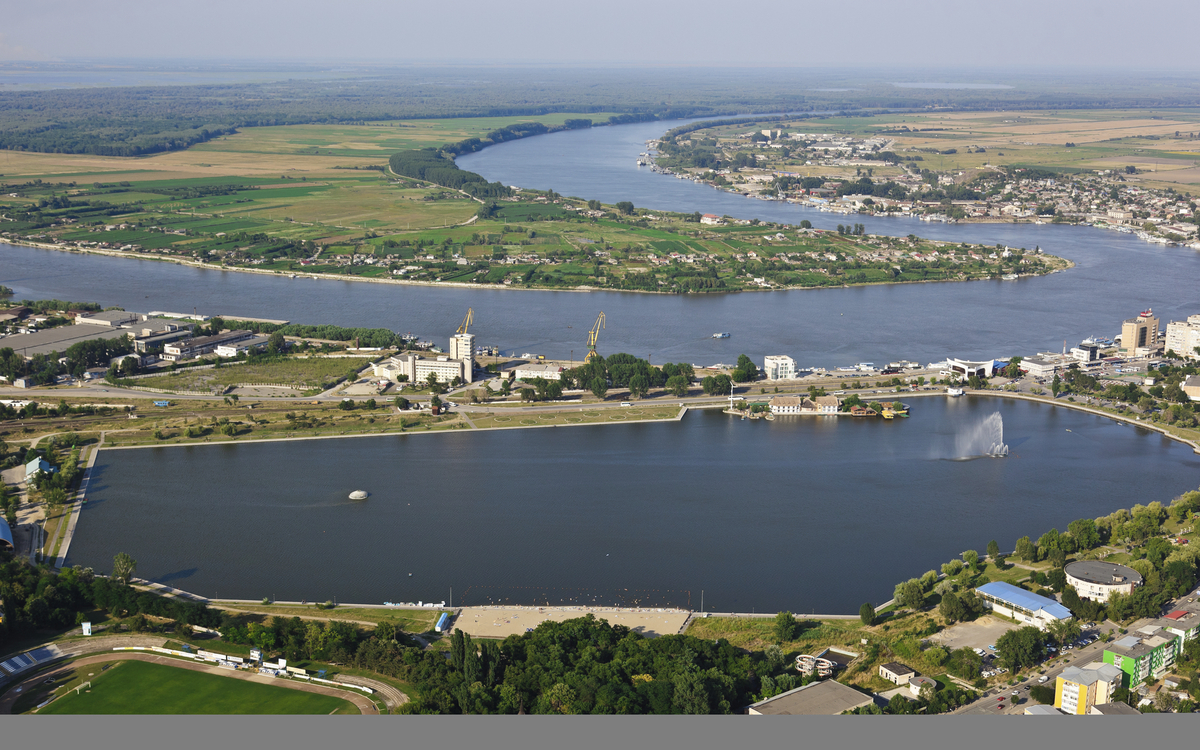 Donaudelta bei Tulcea, Rumänien