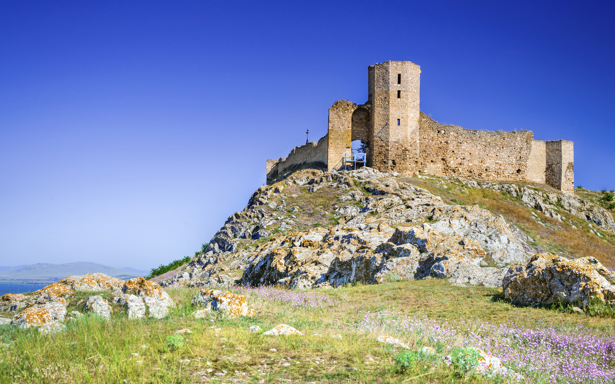 Festung Enisala in Tulcea, Rumänien