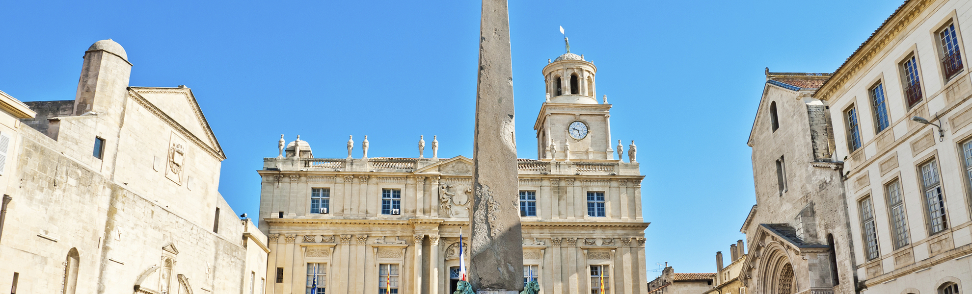 Place de la Republique in Arles, Frankreich