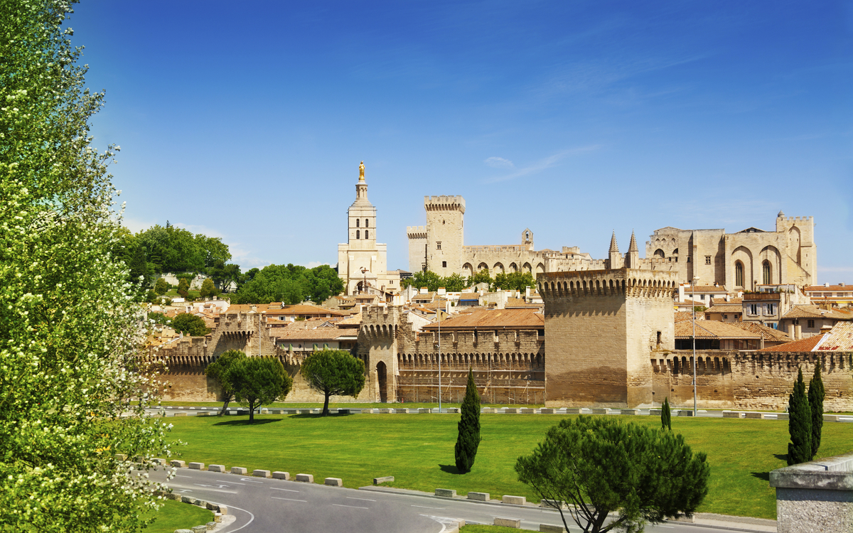 Altstadt von Avignon, Frankreich