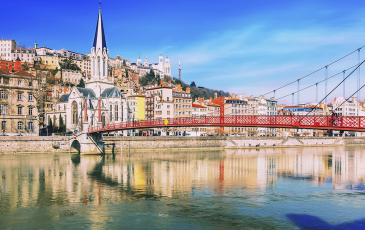 Bruecke in Saint Georges, Frankreich