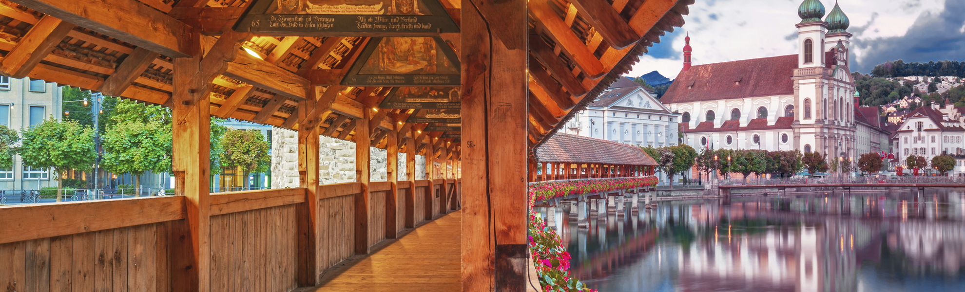 Vierwaldstatter Kirche in Luzern, Schweiz