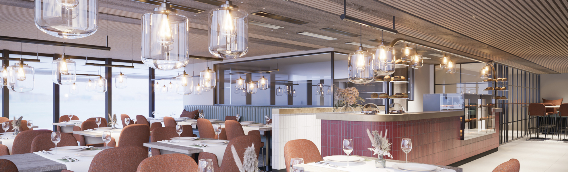 MSAmina, Modellbild Restaurant