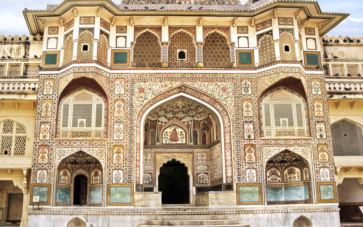 Fort Amber in Jaipur, Indien