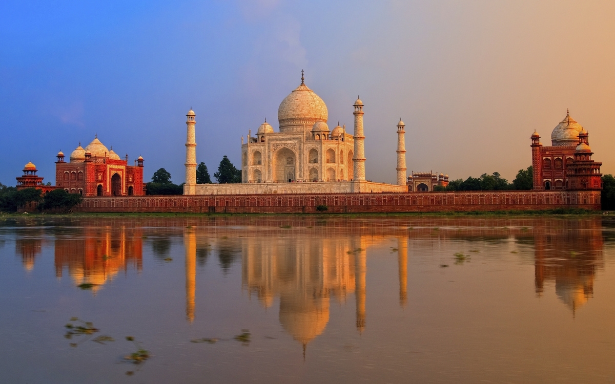 Taj Mahal in Agra, Indien