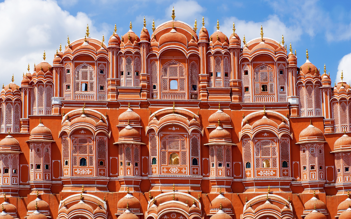 Palast der Winde in Jaipur, Indien