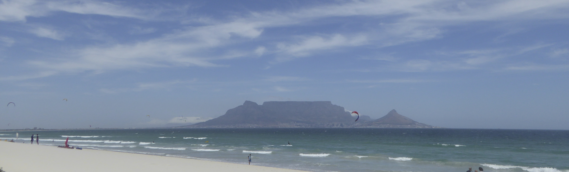 Strand von Kapstadt, Südafrika