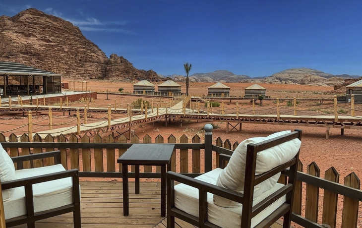 Camp Nationalpark Wadi Rum, Jordanien