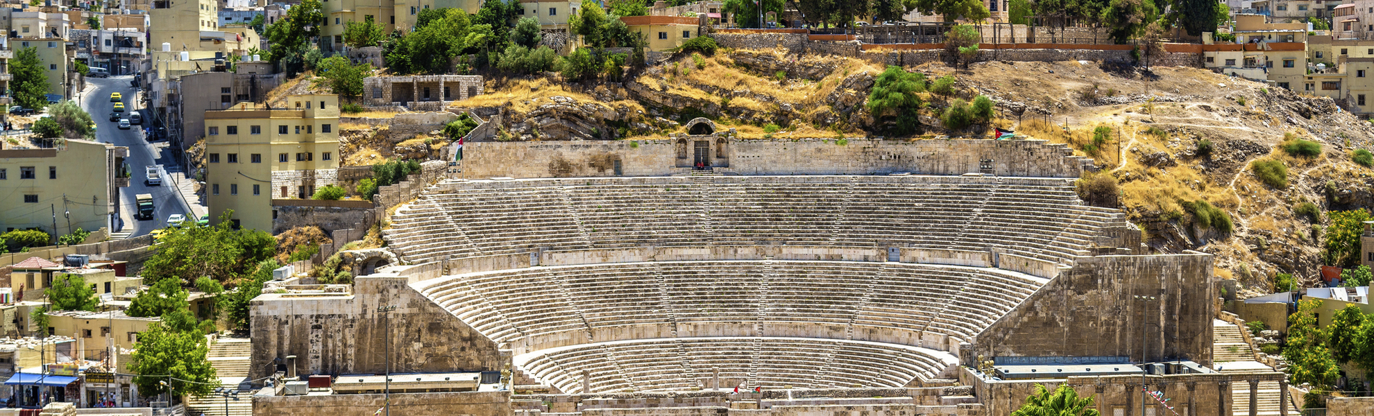Römisches Amphitheater in Amman, Jordanien