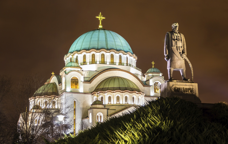 Dom des Heiligen Sava in Belgrad, Serbien